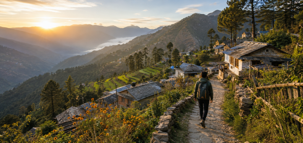 Sustainable tourism in India in the Kumaon Himalayas