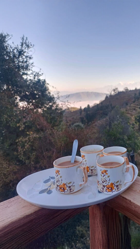 Early morning silence in the Kumaon hills