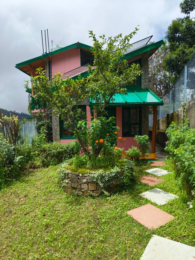 Chalet Devshakti nestled amidst the forests of Hartola, Kumaon